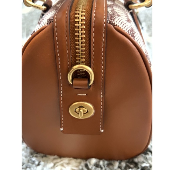 NWT Coach Satchel in Signature Textile Jacquard - Picture 8 of 8